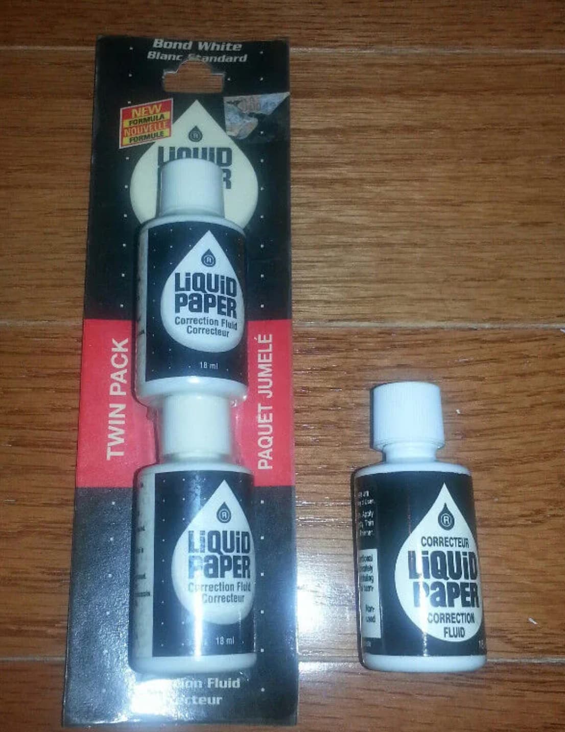 nail polish - Twin Pack Bond White Blanc Standard New Formula Nouvelle Formule Liquid R A Liquid Paper Correction Fluid Correcteur 18 ml Paquet Jumele an A Liquid Paper Correction Flut Correcteur 18 ml on Fluid Vecteur R Correcteur Liquid aley g PaPER Nar